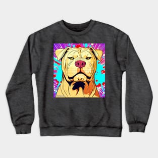 Japanese Tosa Pop Art Crewneck Sweatshirt